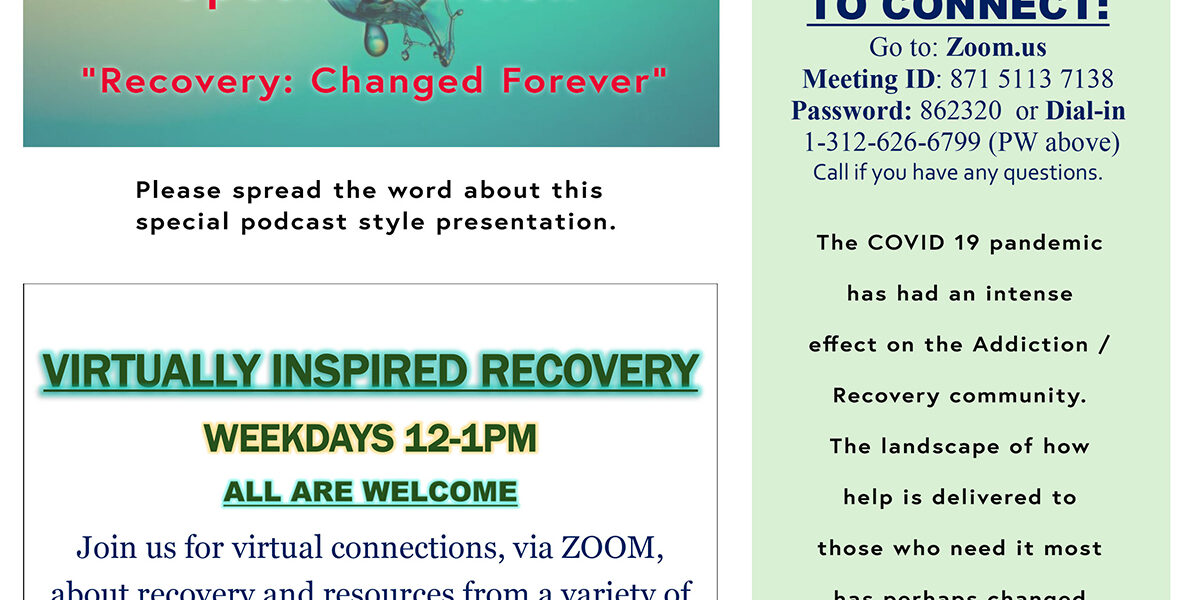 Virtual Recovery Flyer